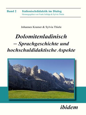 cover image of Dolomitenladinisch--Sprachgeschichte und hochschuldidaktische Aspekte